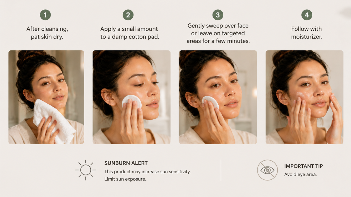 YinShun BHA Exfoliant 2% Salicylic Acid - Targeted Pore-Refining Serum for Oily & Congested-Looking Skin, Helps Minimize the look of Pores & Smooth Texture, 3.38 fl oz
